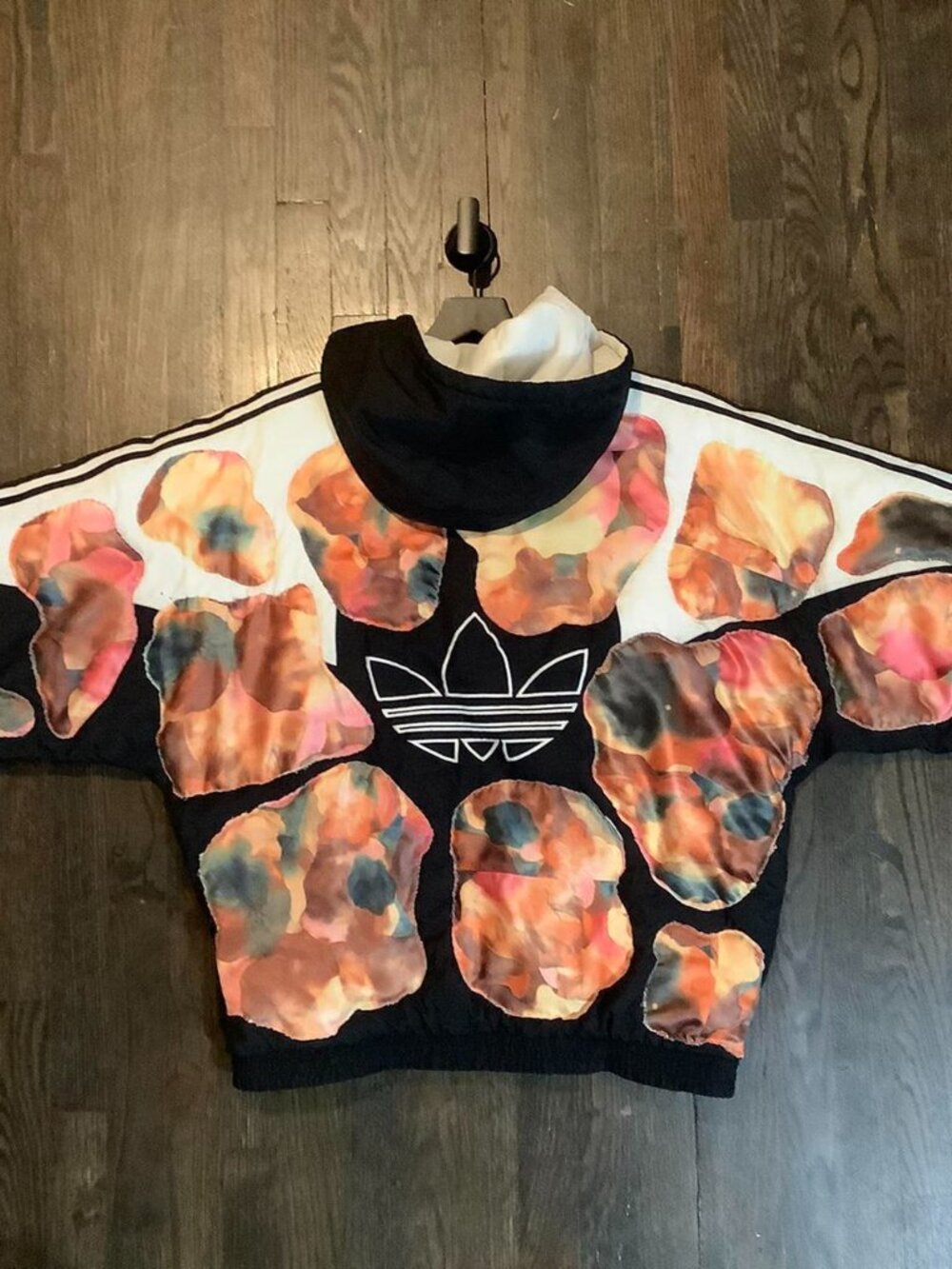 Floral Adidas Originals Hooded Jacket